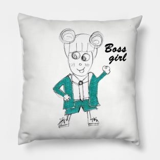 boss girl Pillow