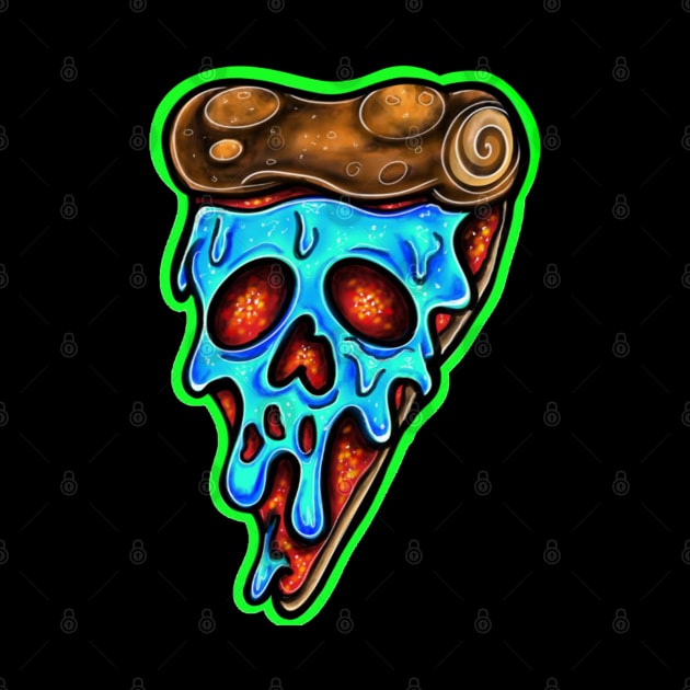 Poison Pizza by Squatchyink