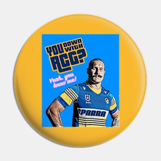 Parramatta Eels - Reagan Campbell-Gillard - DOWN WITH RCG? Pin