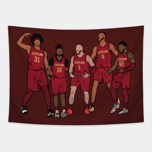 The Fro, Garland, Strus, Mobley & Mitchell Tapestry