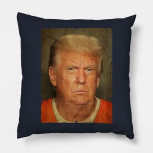 Trump Mugshot Pillow