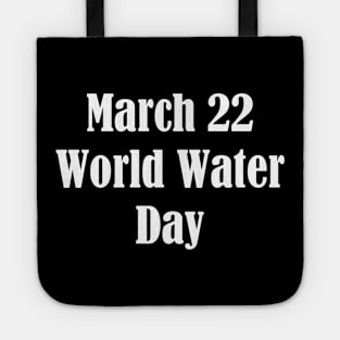 World Water Day Tote