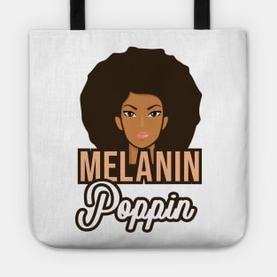 'Melanin Poppin African' Cool Melanin Gift Tote