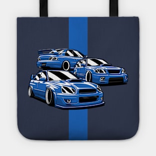 Blue WRX STI JDM Legends Tote