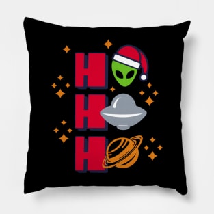 Ho! Ho! Ho! T-shirt alien Pillow