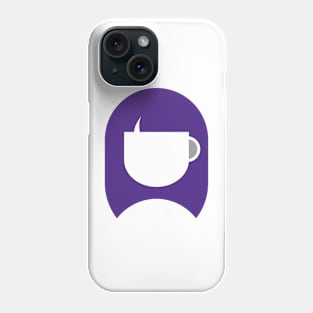 coffee cup girl Phone Case