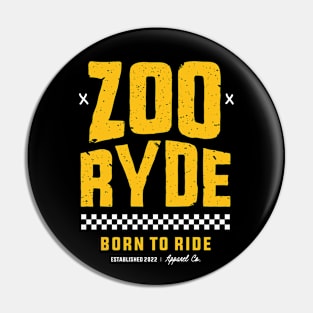 Born To Ride T-Shirt Pin