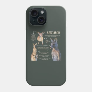 Animal Facts - Kangaroo Phone Case