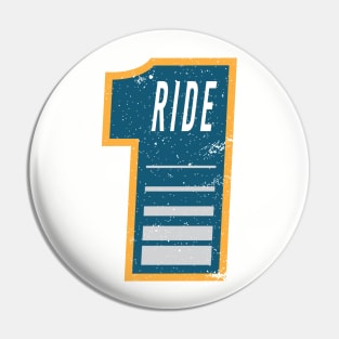 No. 1 Ride - Motorcycle Pin