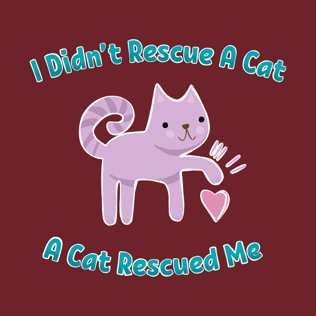 A Cat Rescued Me by LittleBunnySunshine