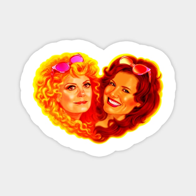 THELMA & LOUISE Magnet by helloVONK