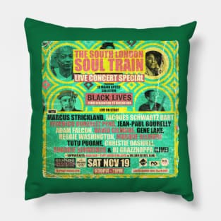 POSTER TOUR - SOUL TRAIN THE SOUTH LONDON 126 Pillow