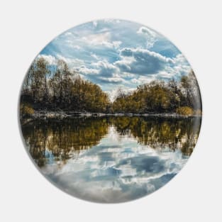 Reflection in the water Pin