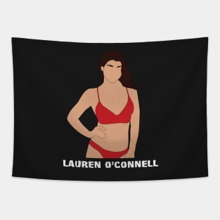 Lauren O'Connell - White Lettering Tapestry