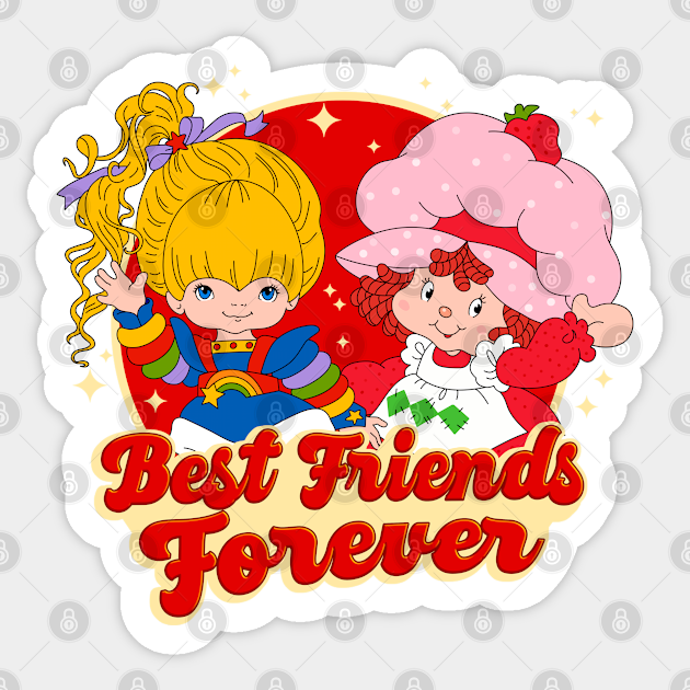 Best Friends Forever V.2 - Rainbow Brite - Sticker