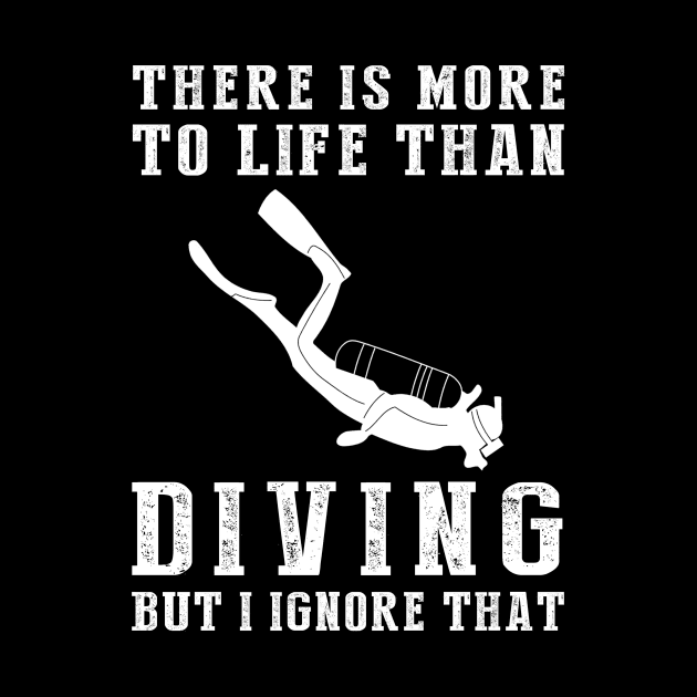 Diving Ignorance T-Shirt by MKGift