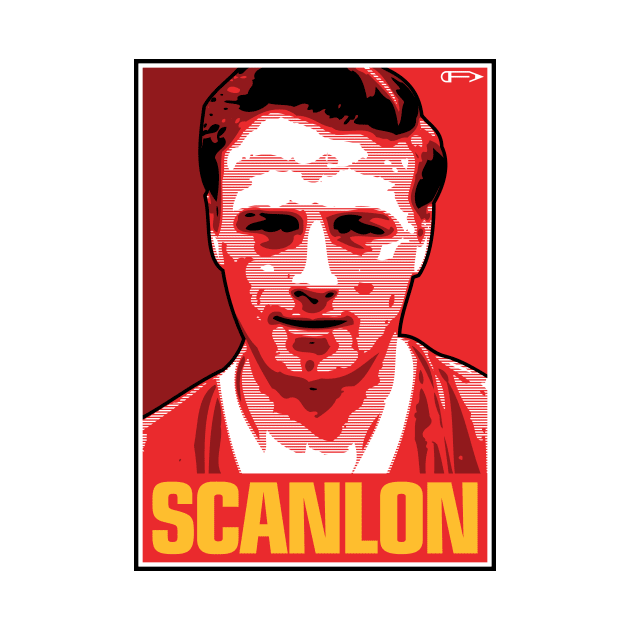 Scanlon - MUFC by David Foy Art