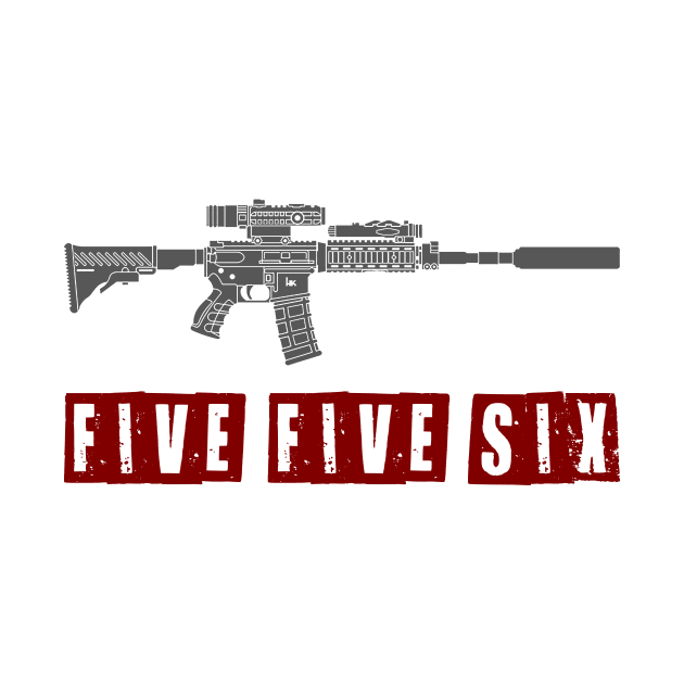 Rifle AR 15 Five Five Six by Aim For The Face