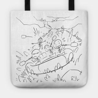 White Water Rafting Stick Tote