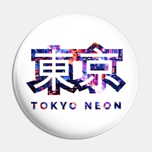 tokyo neon Pin