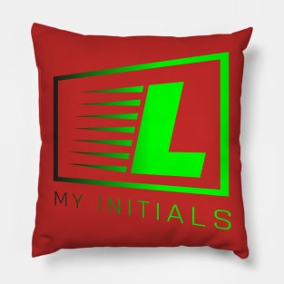 Letter L Letter Art Pillow