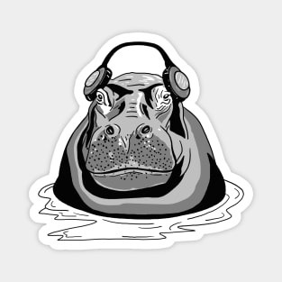 Headphone Hippo Magnet