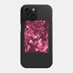 Pink Smoke Swirls Phone Case