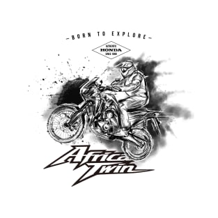 Africa Twin Motorbike Adventure T-Shirt