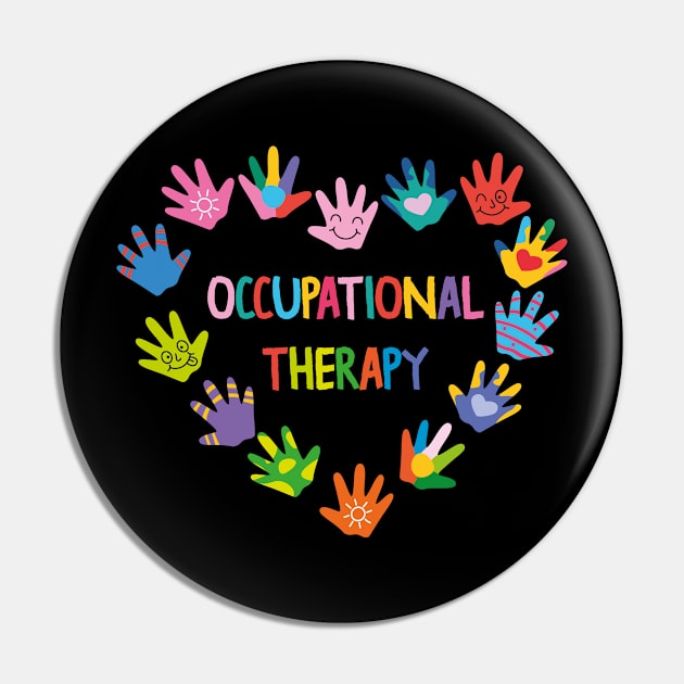 Occupational Therapy OT Therapist Pin by Tom´s TeeStore