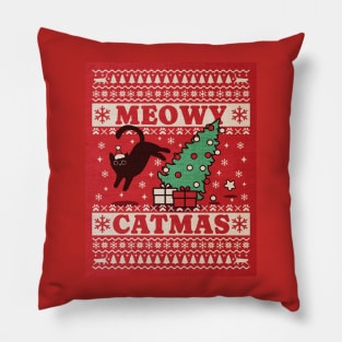 MEOWY CATMAS Pillow