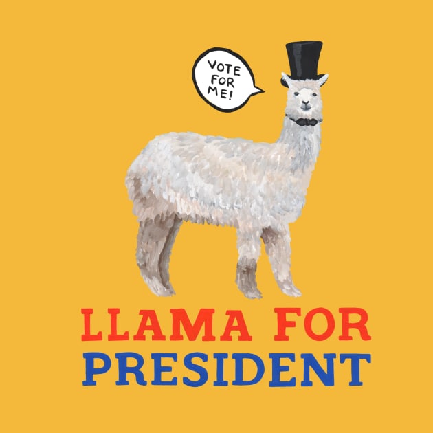 Llama for President by Das Brooklyn