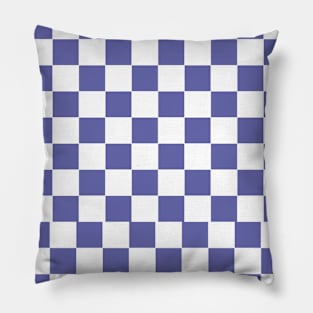 COLOR OF THE YEAR 2022 VERY PERI PURPLE CHECKERBOARD Pillow