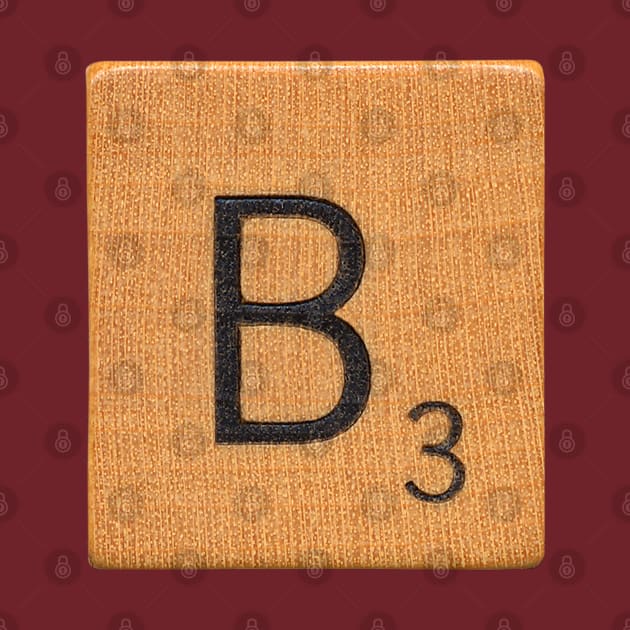 Scrabble Tile 'B' by RandomGoodness