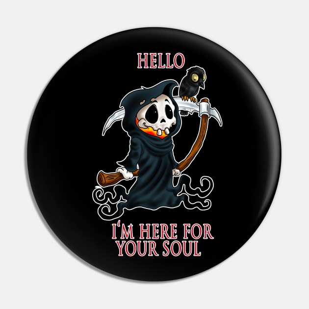 Lil Death Pin by Tattoocesar