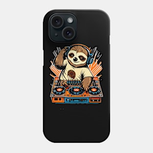 Sloth Dj Phone Case