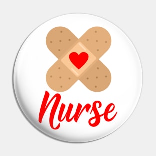 Nurse T-Shirt or Gift - Hospital Nurses Nursing Pin