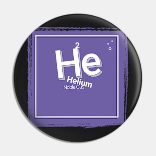 The periodic table - Helium Pin