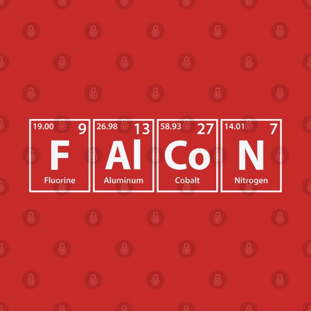 Falcon (F-Al-Co-N) Periodic Elements Spelling by cerebrands