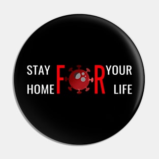 Stay Home Pin