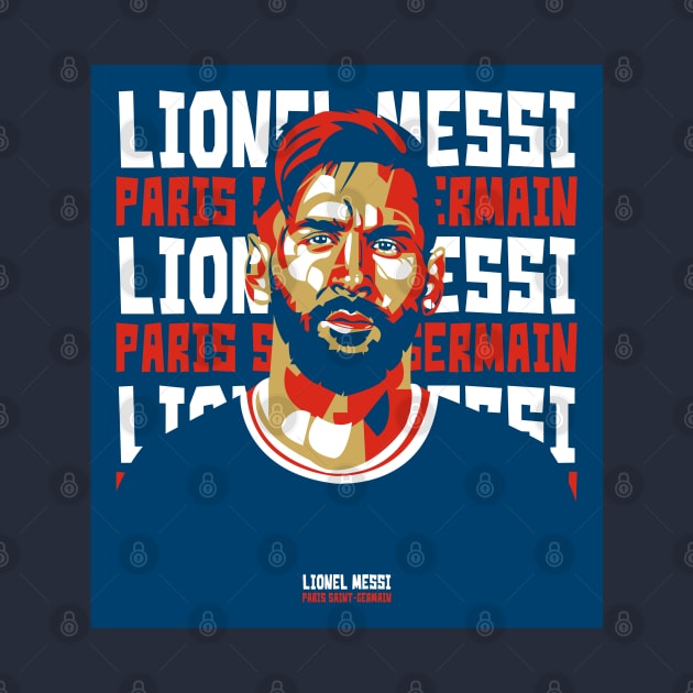 Leo Messi Vector Illustration by RJWLTG