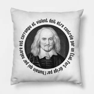 Thomas Hobbes Pillow