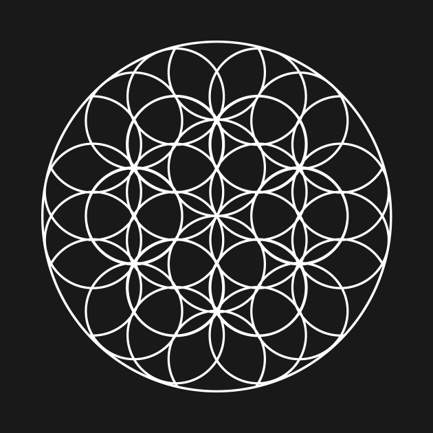 Flower of life - invert by hedehede