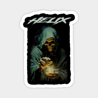 HELIX MERCH VTG Magnet