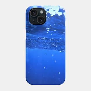 Underwater, undersea, Deep Blue Ocean Photo Phone Case