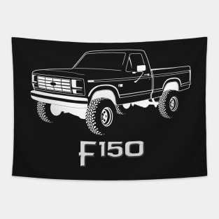 1980-1986 F150 White Print Tapestry