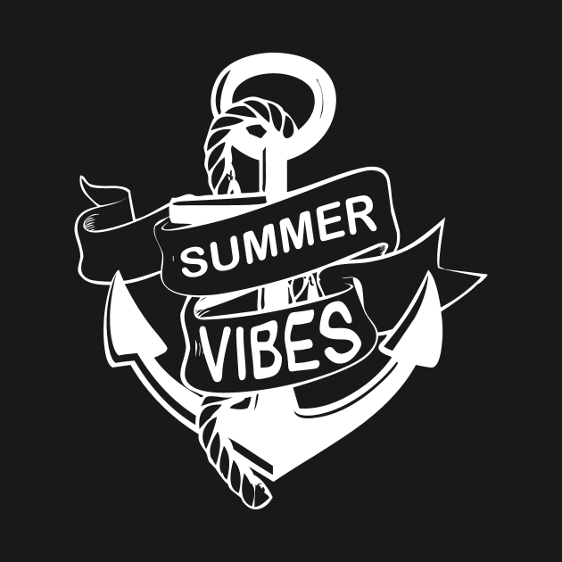 Summer Vibes Cool Design | Beach sailling captain by PolygoneMaste