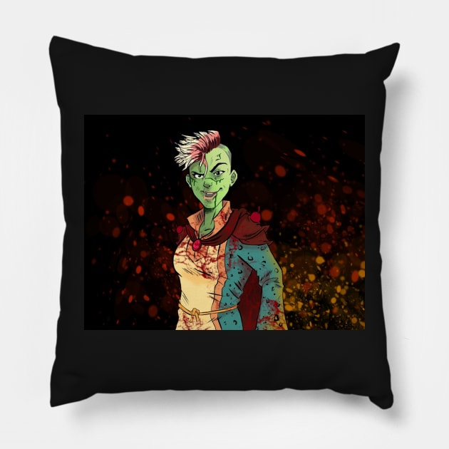 Saccharina x Tank Girl Pillow by istill