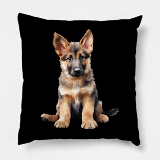 Puppy German Sheperd Pillow