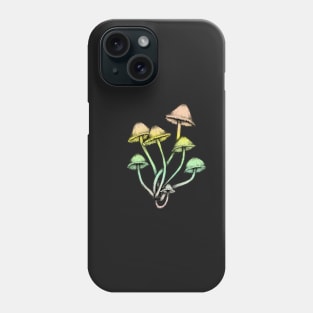 Tall Mushrooms || Rainbow Design Phone Case