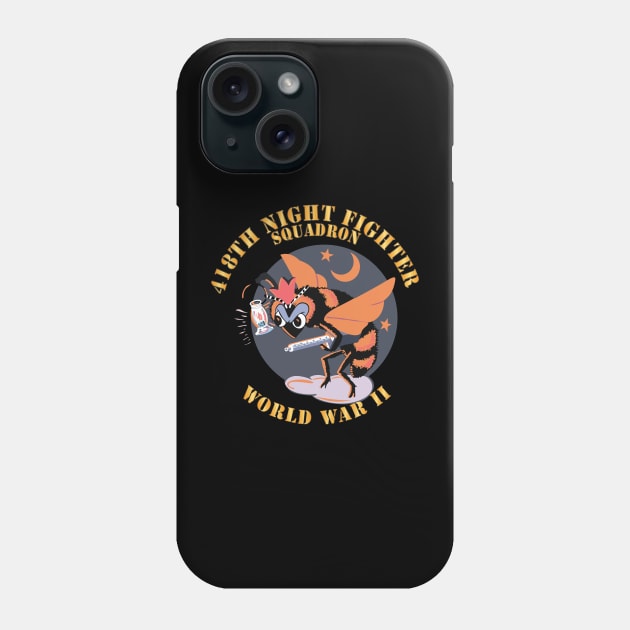 418th Night Fighter Squadron - WWII X 300 Phone Case by twix123844